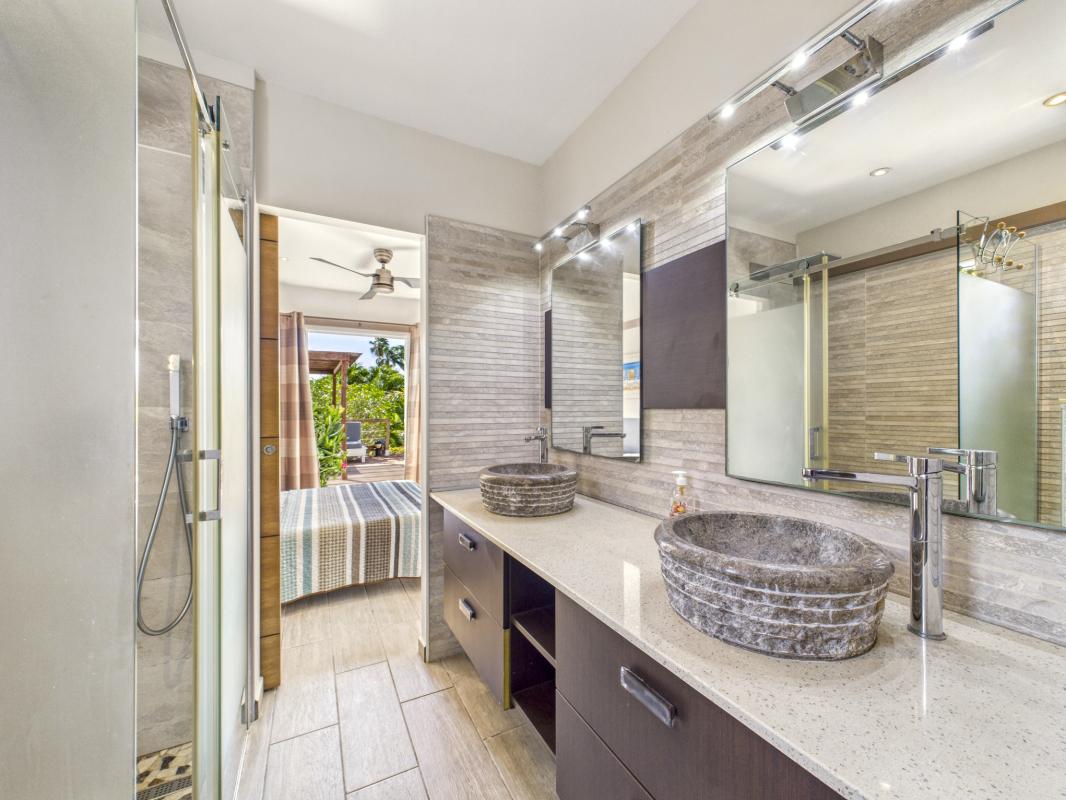 30.Location Villa piscine vue mer Saint François Guadeloupe_Suite parentale